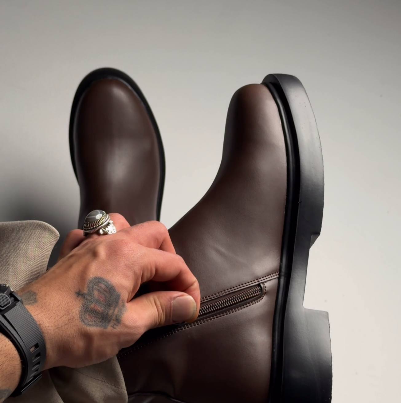 نیم بوت موکا